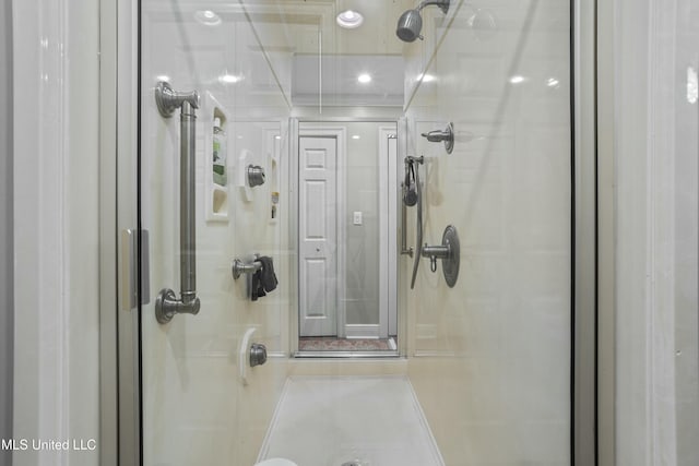 2629 Park View Dr, Biloxi, MS 39531 - full bath featuring a stall shower and tile patterned flooring