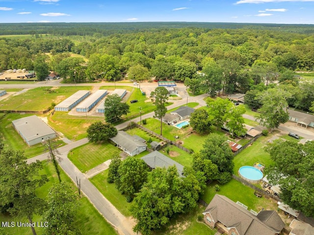 615 Baker St, Wiggins, MS 39577 - drone / aerial view of a forest