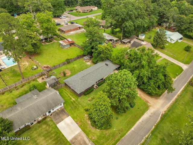 615 Baker St, Wiggins, MS 39577 - bird's eye view