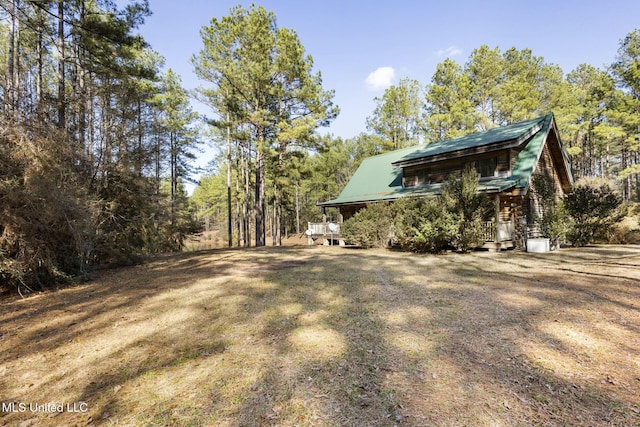 view of yard