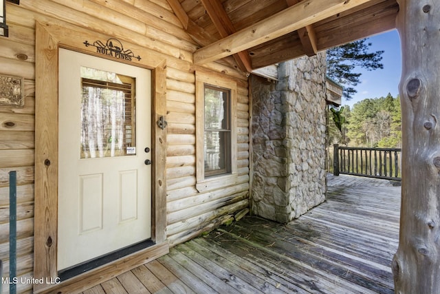 view of property entrance