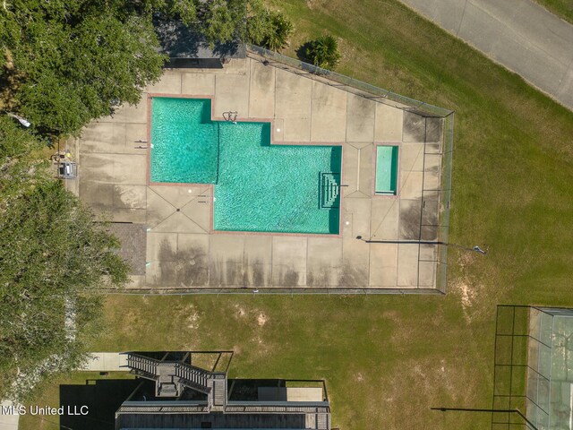 6533 Shawnee St, Kiln, MS 39556 - bird's eye view