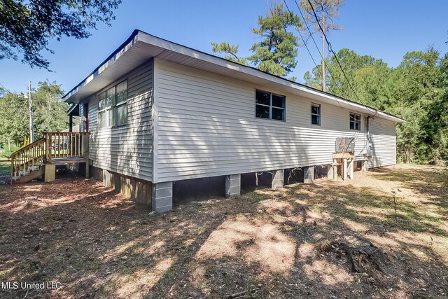 6533 Shawnee St, Kiln, MS 39556 - view of side of home