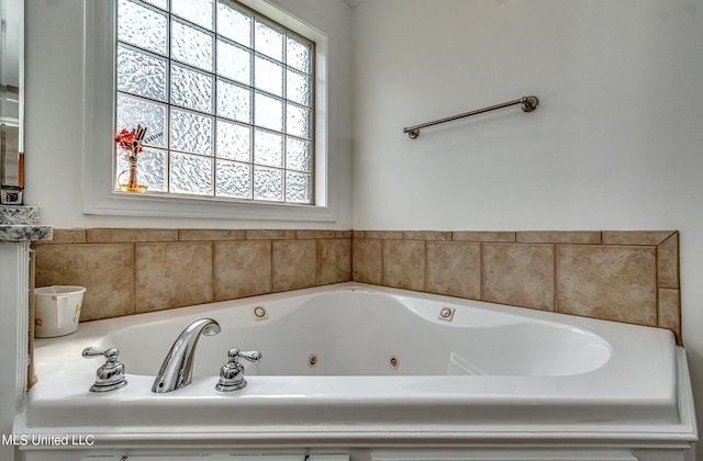 865 Wellington Way, Madison, MS 39110 - bathroom with plenty of natural light and a whirlpool tub