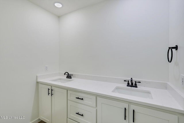 437 Henry Byrd Rd, Florence, MS 39073 - bathroom featuring double vanity