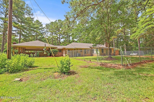 437 Henry Byrd Rd, Florence, MS 39073 - view of yard