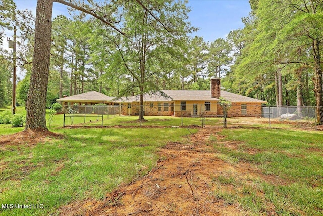 437 Henry Byrd Rd, Florence, MS 39073 - view of yard