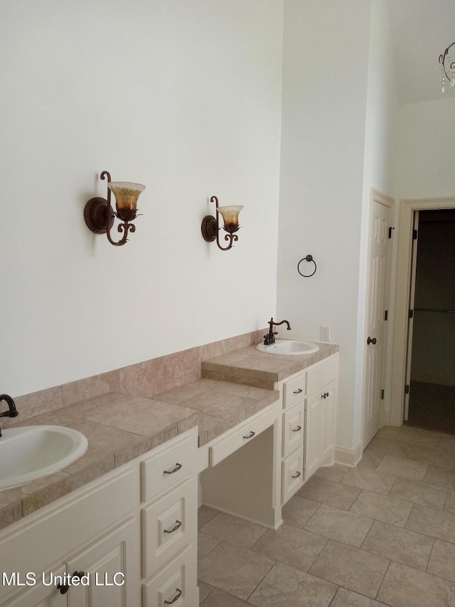 38 3rd St, Cleveland, MS 38732 - full bath with double vanity and a sink