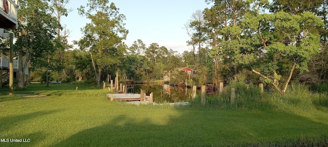 4021 Sailfish St, Bay Saint Louis, MS 39520 - view of green lawn