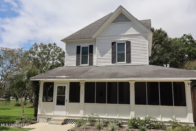 view of front of house