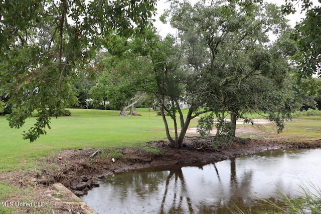 property view of water