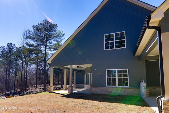 view of back of property