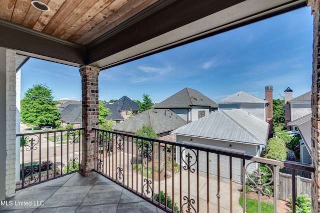 101 Commons Pl, Ridgeland, MS 39157 - balcony featuring a residential view