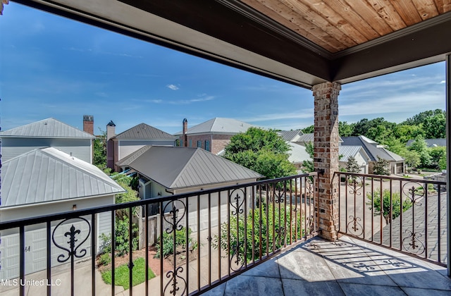 101 Commons Pl, Ridgeland, MS 39157 - balcony with a residential view