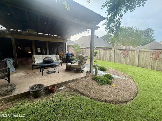 771 Versailles Dr, Ridgeland, MS 39157 - view of patio / terrace featuring outdoor lounge area