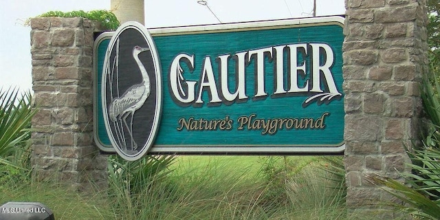 8102 Fairway Villa Dr, Gautier, MS 39553 - view of community sign