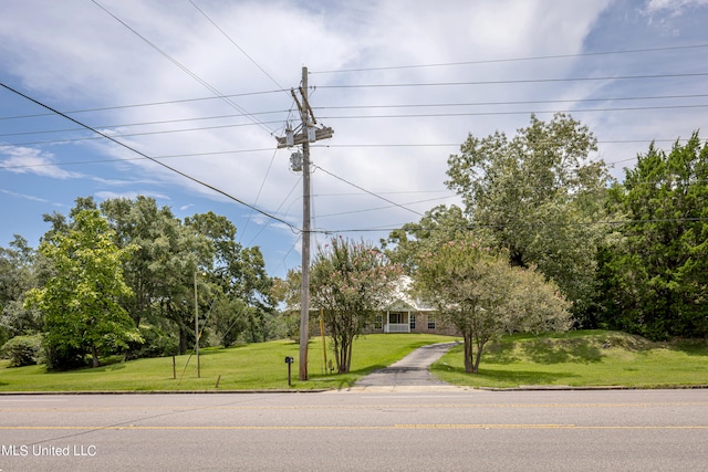 view of road