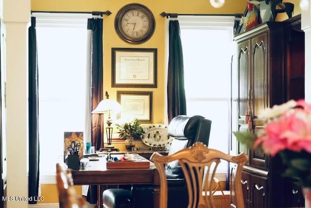 view of sitting room