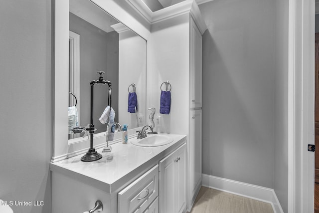 120 Saddlebrook Cv, Madison, MS 39110 - bathroom with vanity and tile patterned floors