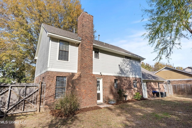 view of back of house