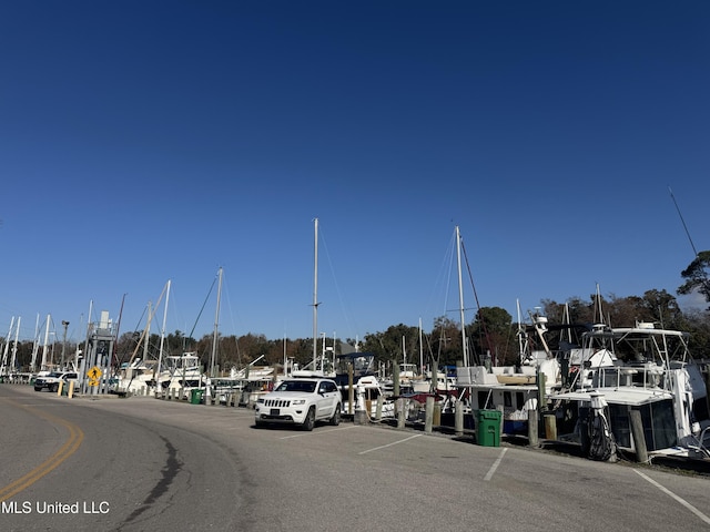 view of car parking