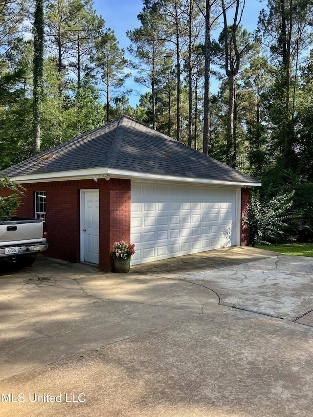 6520 Pleasant Grove Rd, Carthage, MS 39051 - view of detached garage