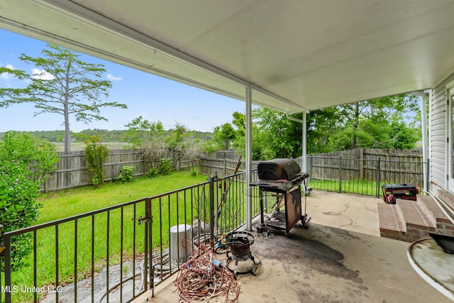 2325 Rue Beaux Chenes, Ocean Springs, MS 39564 - view of patio / terrace with grilling area