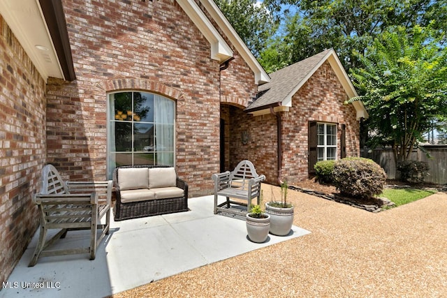 103 Maple Grv, Madison, MS 39110 - view of patio / terrace with outdoor lounge area