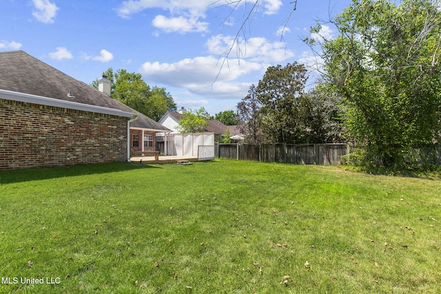 706 Danforth Dr, Madison, MS 39110 - view of yard featuring a storage shed and an outdoor structure
