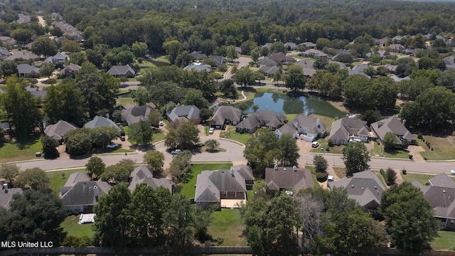 706 Danforth Dr, Madison, MS 39110 - aerial view of property and surrounding area featuring nearby suburban area and a nearby body of water