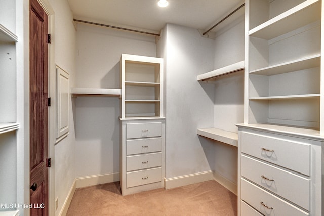 2024 E Northside Dr, Jackson, MS 39211 - spacious closet with built in desk and light colored carpet