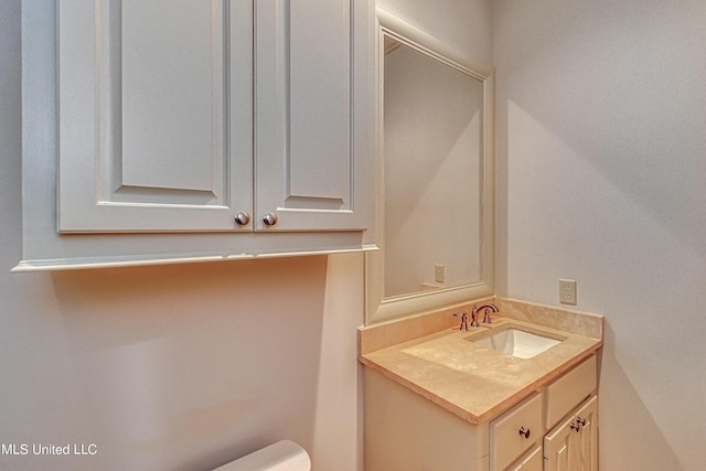 2024 E Northside Dr, Jackson, MS 39211 - half bathroom with vanity and toilet