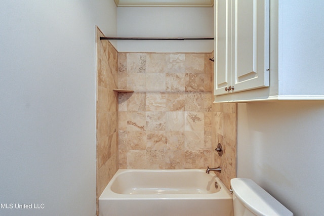 2024 E Northside Dr, Jackson, MS 39211 - full bathroom featuring shower / tub combination and toilet
