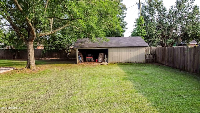 118 Dogwood Trl, Brandon, MS 39047 - view of yard featuring an outbuilding