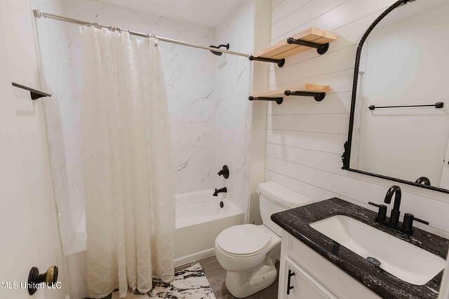118 Dogwood Trl, Brandon, MS 39047 - full bathroom with shower / tub combo, toilet, and vanity