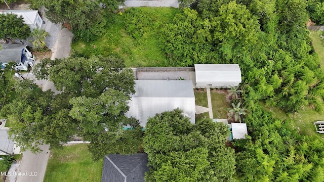223 Sycamore St, Bay Saint Louis, MS 39520 - drone / aerial view
