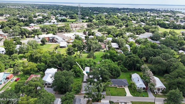 223 Sycamore St, Bay Saint Louis, MS 39520 - bird's eye view featuring a residential view