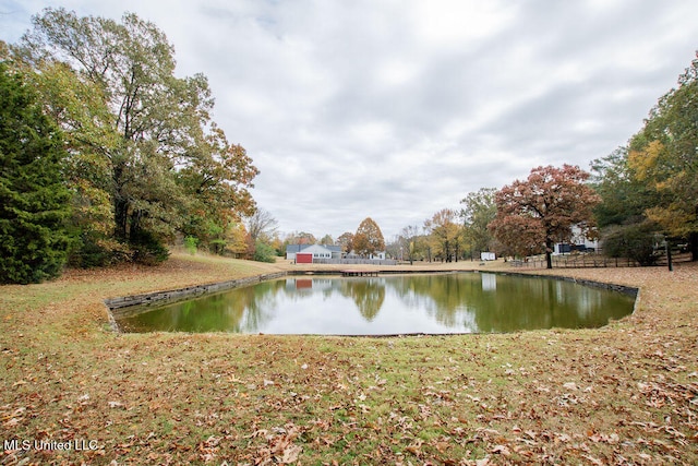 property view of water