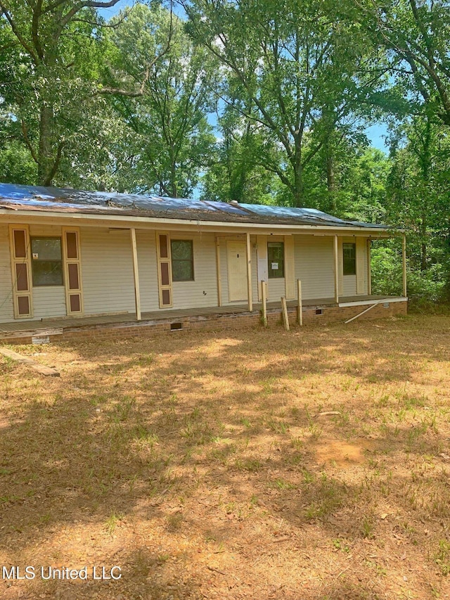 1356 Old River Rd, Harrisville, MS 39082 - view of back of house