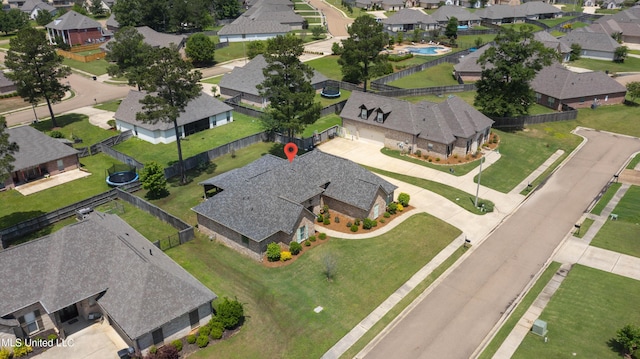 213 Wellington Way, Brandon, MS 39047 - aerial overview of property's location with nearby suburban area