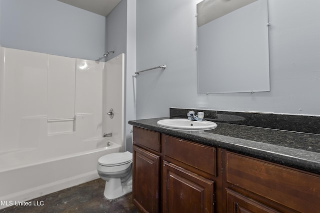 2948 Magnolia Ct, Gulfport, MS 39507 - full bathroom featuring vanity, toilet, and shower / washtub combination