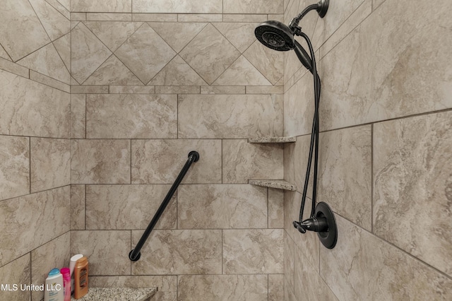 705 Brookwood Cir, Brandon, MS 39042 - bathroom view of a tile shower