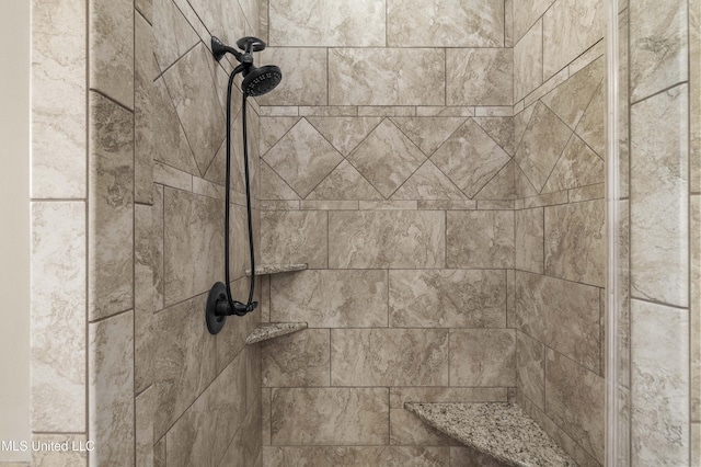 705 Brookwood Cir, Brandon, MS 39042 - bathroom view of a tile shower