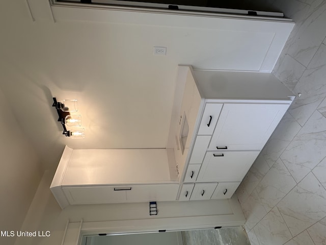 1805 Bakersfield Way, Nesbit, MS 38651 - bathroom featuring marble look tile flooring