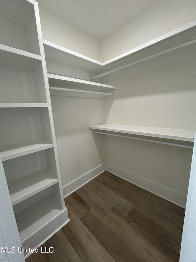 3076 Highland Ave, Diberville, MS 39540 - spacious closet featuring dark wood-style flooring