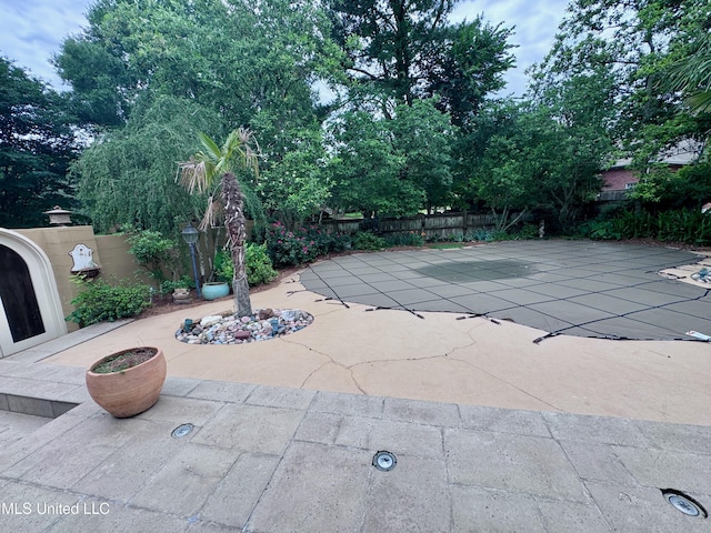 236 Sawbridge Dr, Ridgeland, MS 39157 - view of pool featuring a fenced backyard and a patio