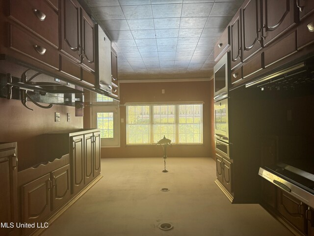 3820 Beamon Rd, Kosciusko, MS 39090 - interior space featuring ornamental molding and carpet