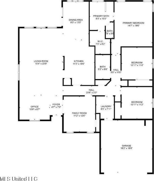 1574 Rachel Dr, Biloxi, MS 39532 - view of property floor plan