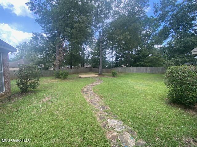 309 Barrington Cv, Byram, MS 39272 - view of fenced backyard