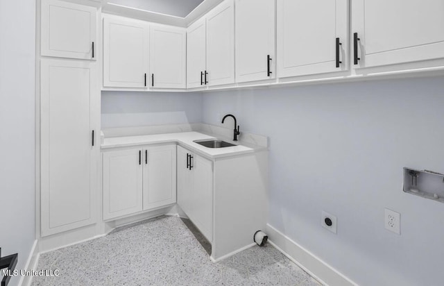 135 Genoa Dr, Madison, MS 39110 - washroom featuring cabinet space, hookup for a washing machine, and hookup for an electric dryer
